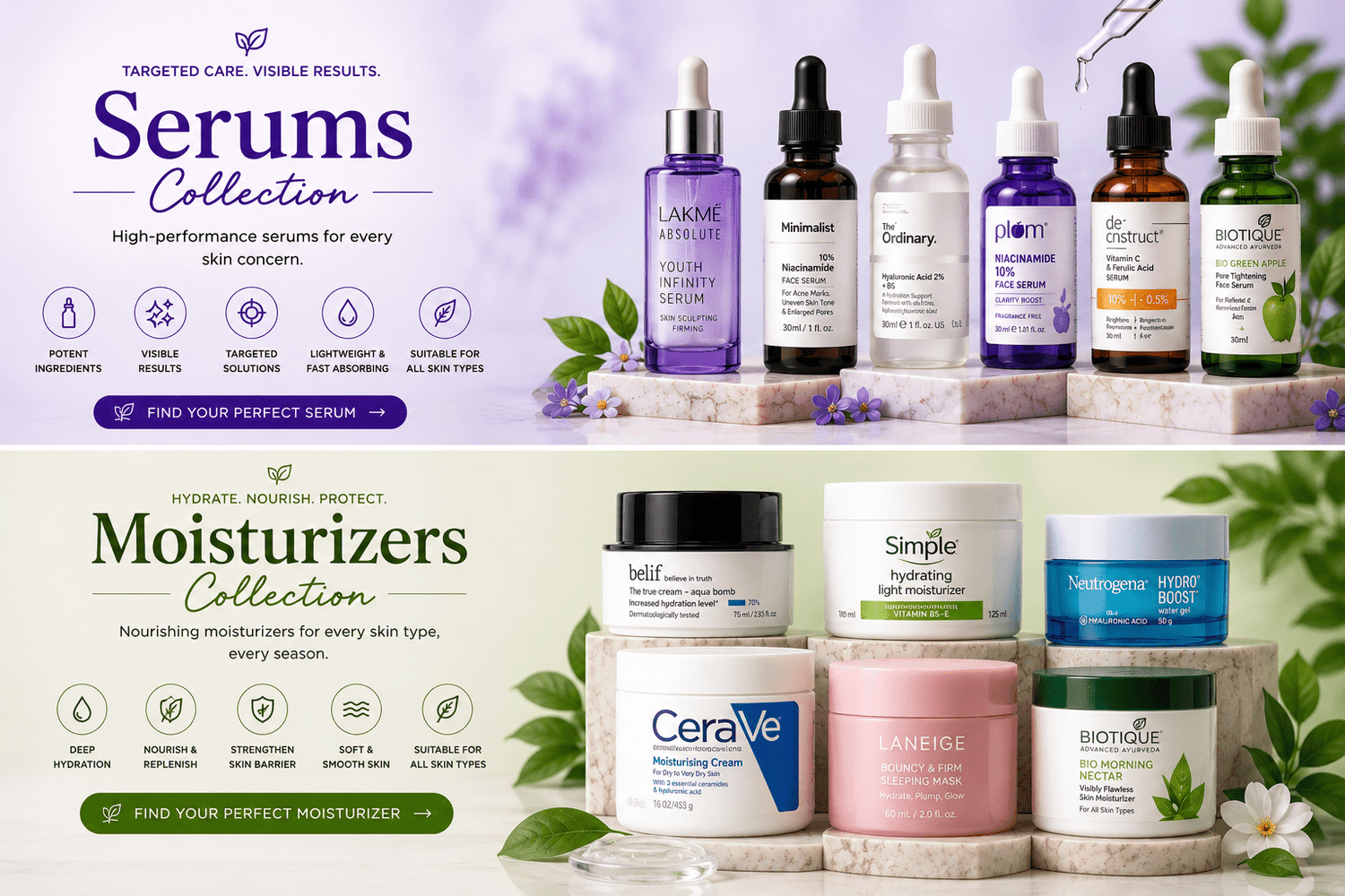 Serums & Moisturizers - Sean Online Traders