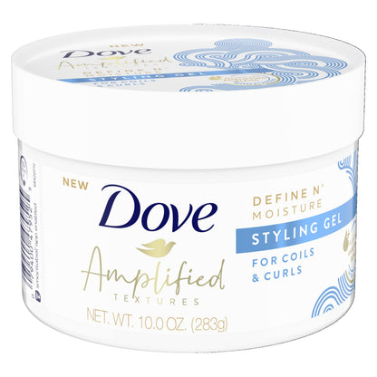 Dove Amplified Textures Define N' Moisture Styling Gel for Coils & Curls – 283g